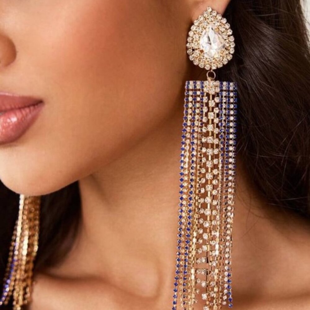 New Rhinestone earrings